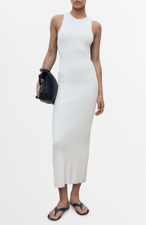 Knit Body-Con Maxi Dress