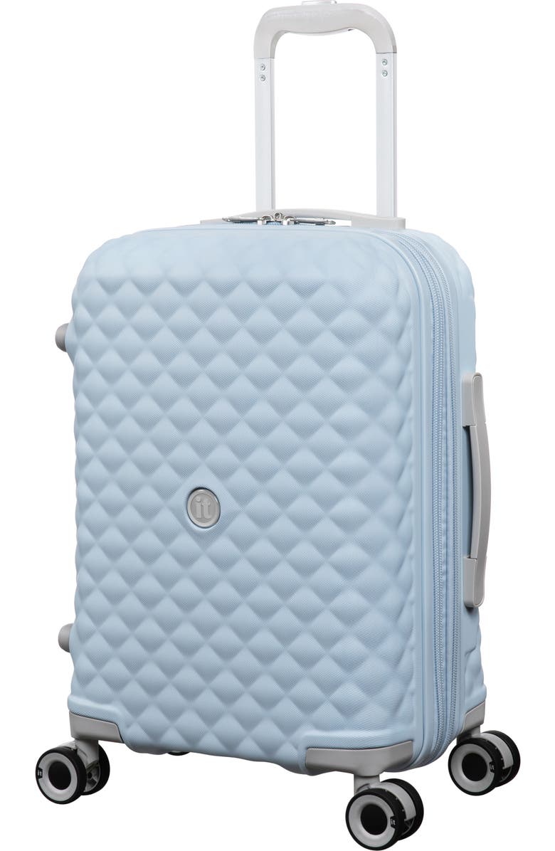 IT LUGGAGE Glitzy 21-Inch Softside Spinner Carry-On, Main, color, Ballad Blue