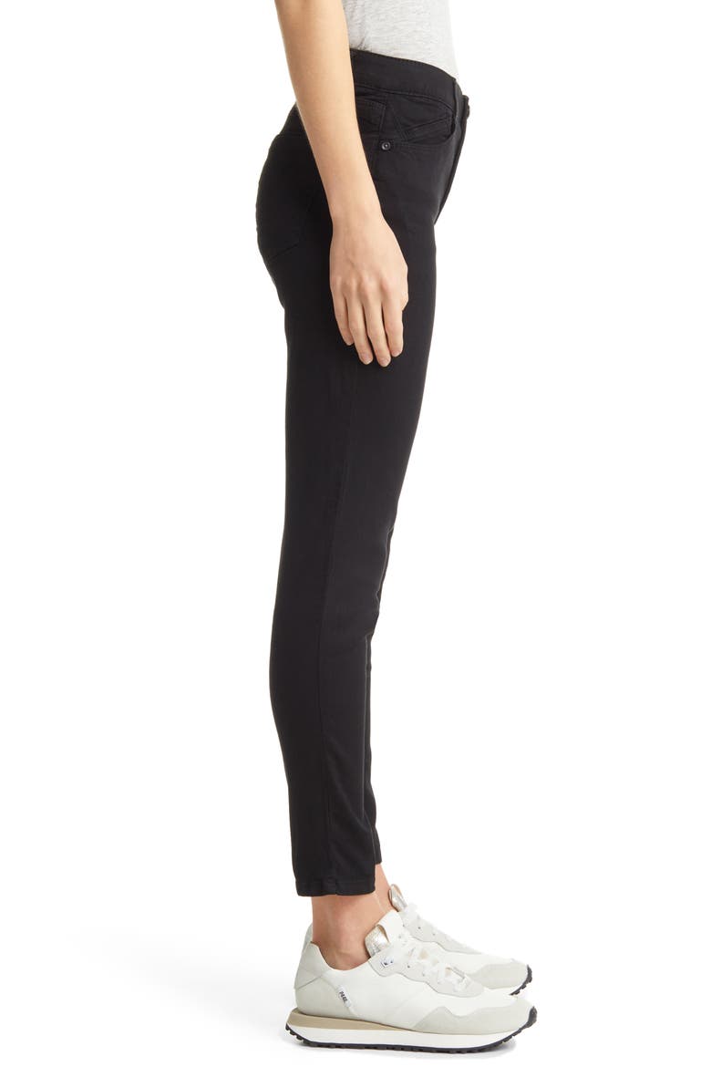 'Ab'Solution Ankle Skinny Jeans, Alternate, color, BK