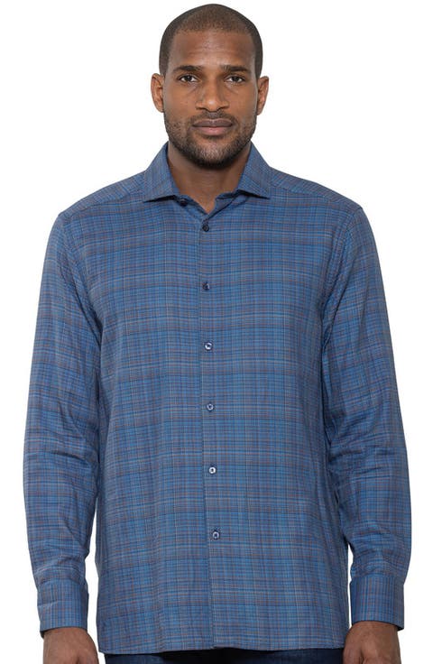 Tri Color Basket Weave Shirt