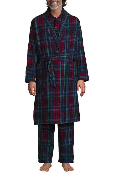 Flannel 3 Piece Pajama Set