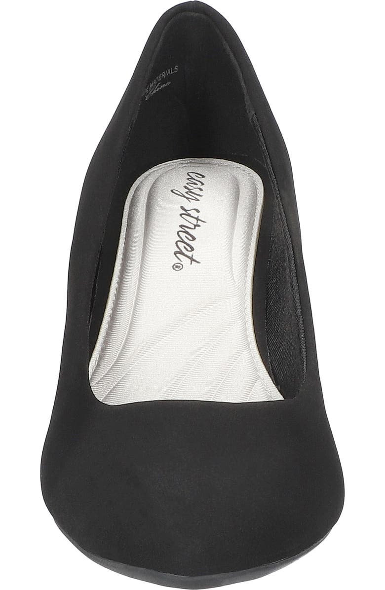 EASY STREET Passion Classic Pump - Multiple Widths Available, Alternate, color, Black Suede