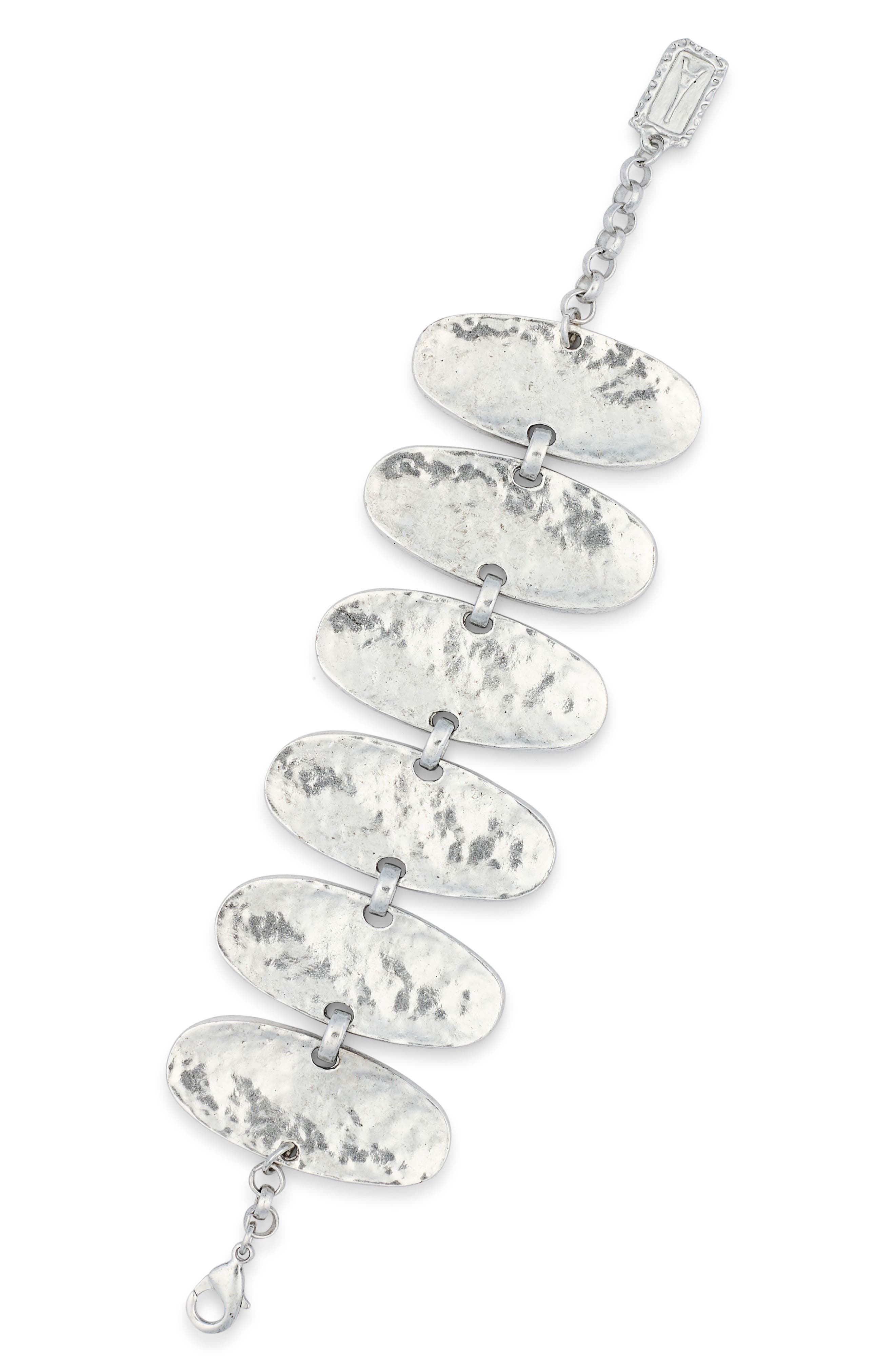 Karine Sultan Oval Plates Bracelet
