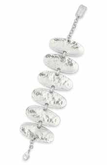Karine Sultan Oval Plates Bracelet