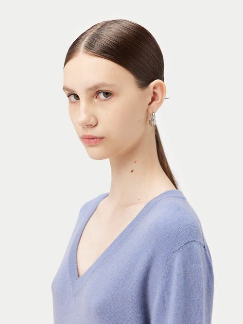 Gobi Mongolian Cashmere V-neck Sweater In English Manor