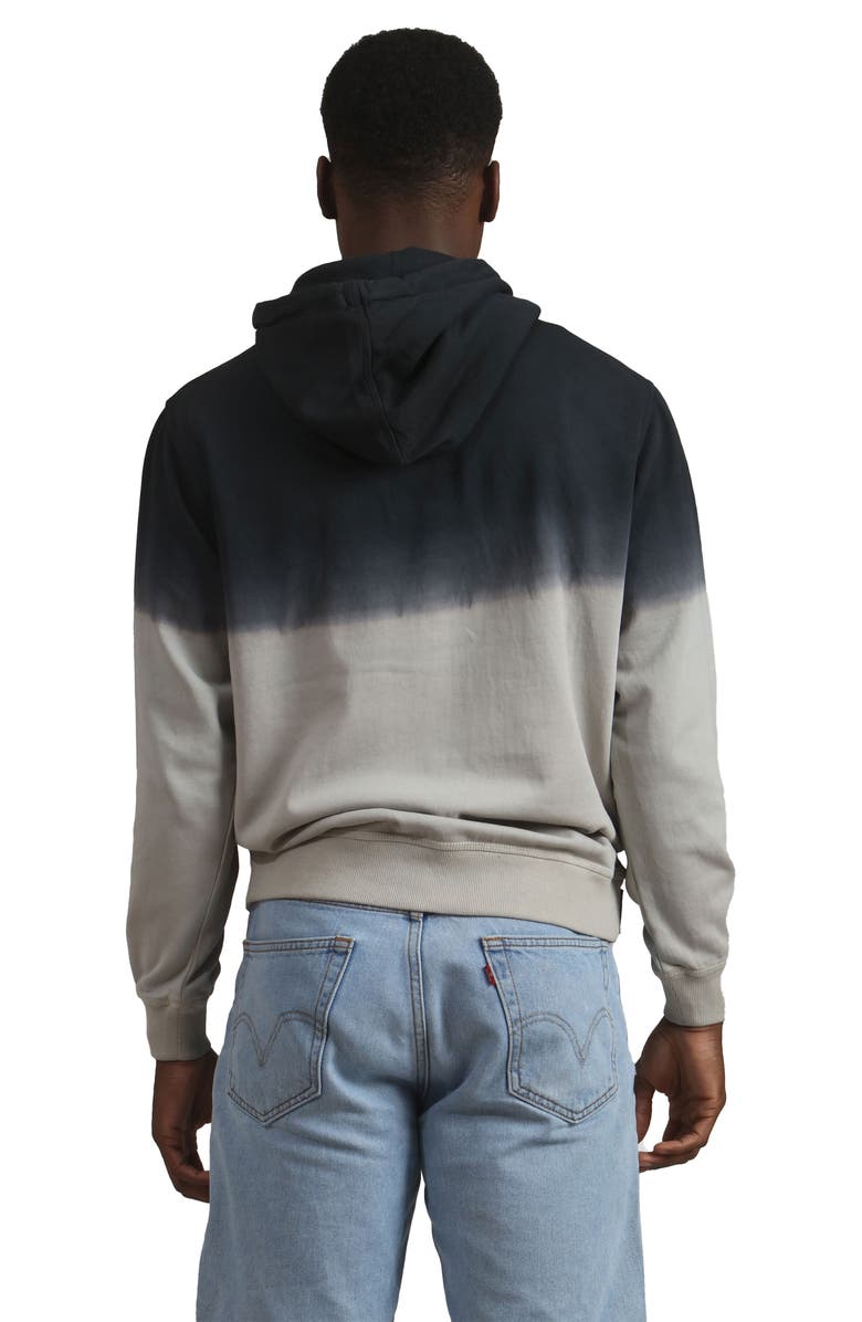 Members Only Emerson Ombre Hooded Sweatshirt, Alternate, color, Grey