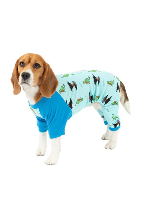 Dog Cotton Matching Family Pajamas, Fun 
Novelty Prints
