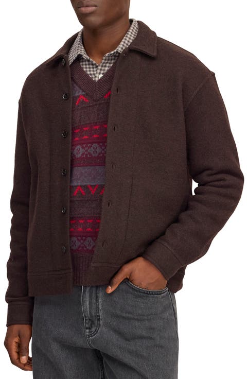 Reed Boiled Wool Shirt Jacket