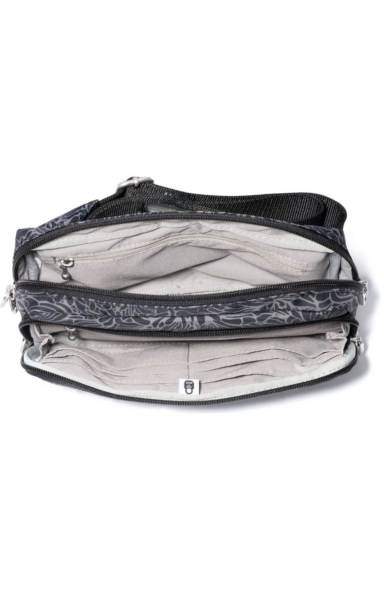 BAGGALLINI Securtex Anti-Theft Belt Bag Sling, Alternate, color, Midnight Blossom