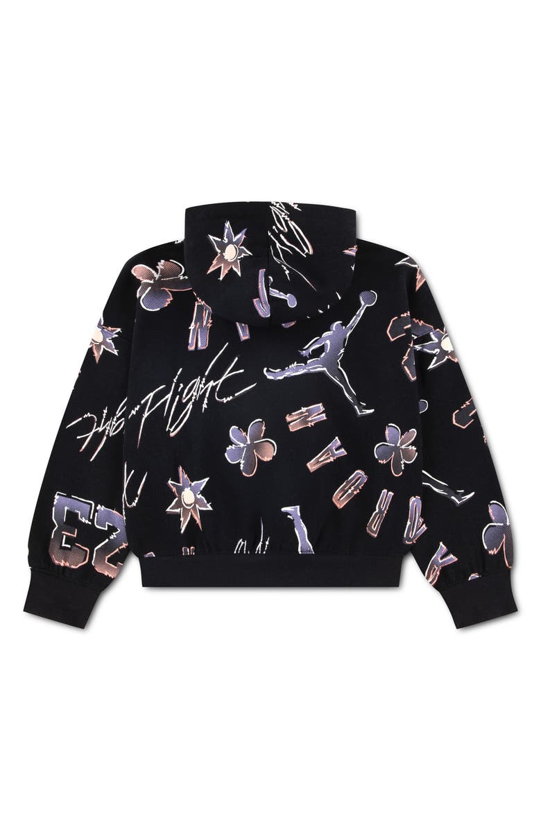Jordan Kids' 23 Throwback Graphic Hoodie, Alternate, color, Black