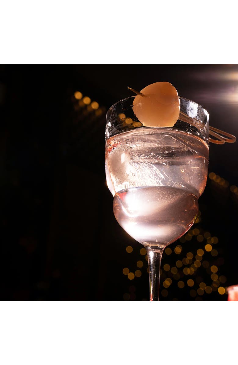 Luigi Bormioli Barracuda Backdoor '20s Set of 4 Cocktail Glasses, Alternate, color, Clear