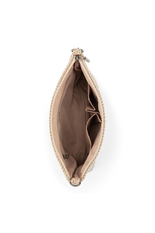 The Sak Lumi Covertible Crossbody Hand Crochet Bag In Sand