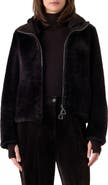 Akris Dino Reversible Genuine Shearling Jacket