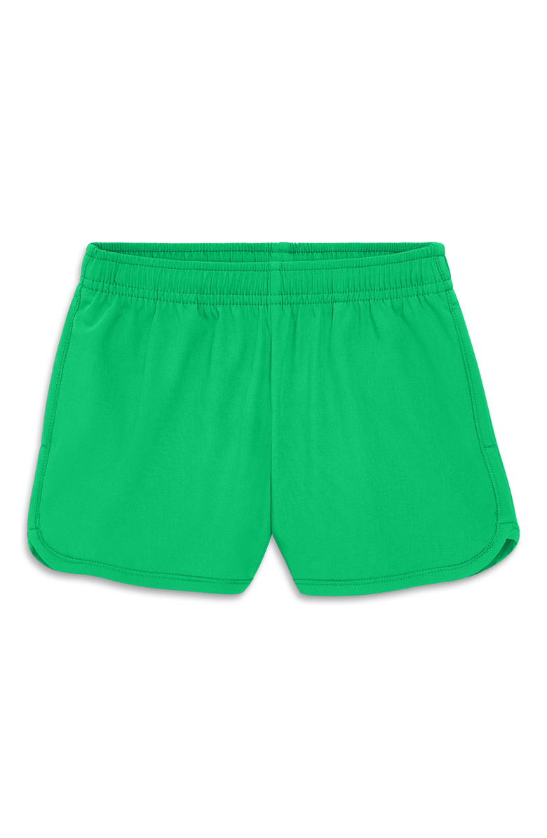 Primary Staycool Stretch Running Short, Main, color, Green Apple