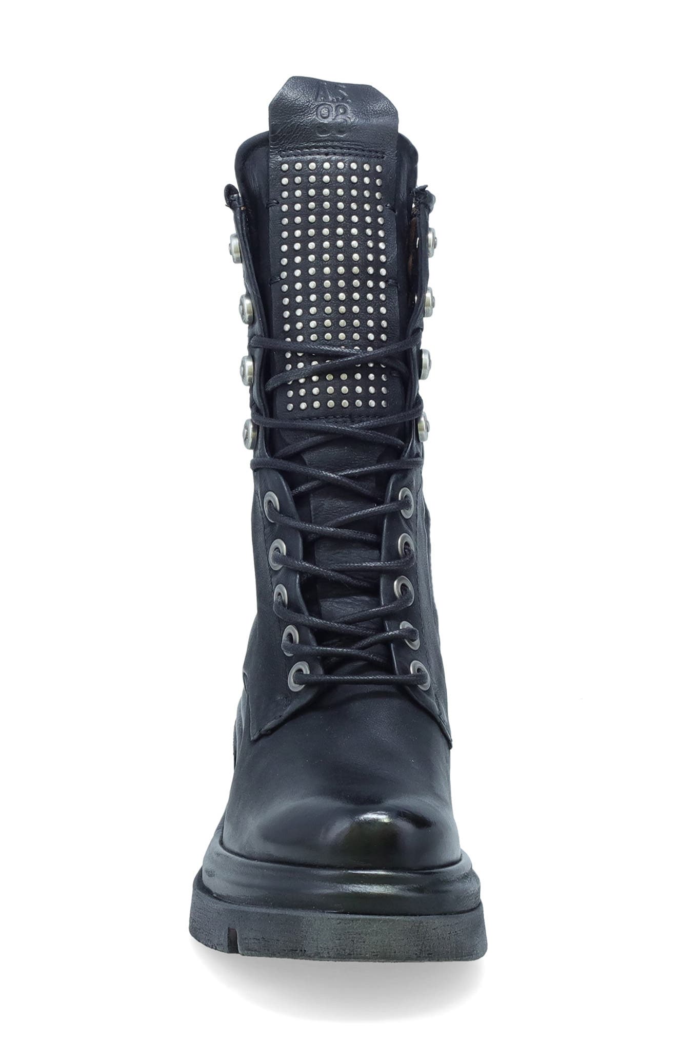 A.S.98 Emper Combat Boot, Alternate, color, Black