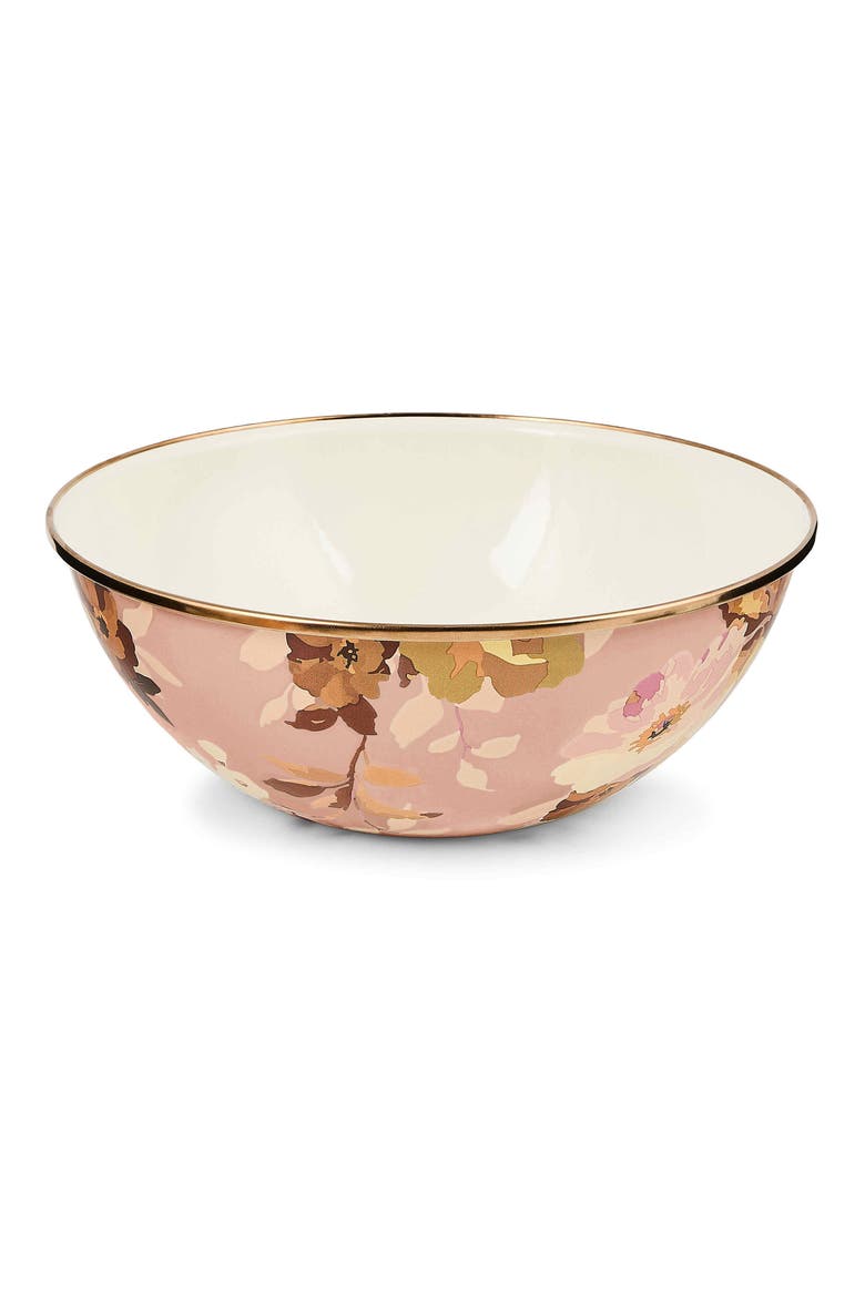 Wild Rose Mauve Medium Everyday Bowl, Main, color, MAUVE
