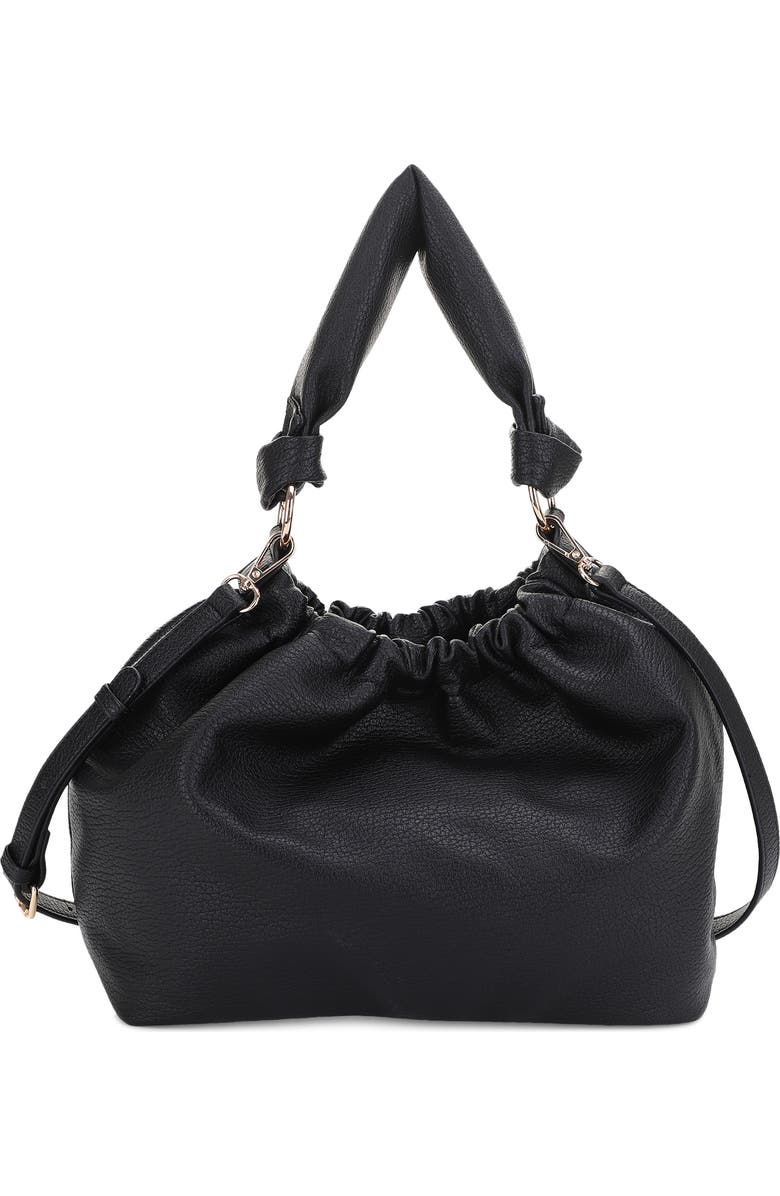 Mali + Lili Nala Recycled Vegan Leather Hobo Crossbody Bag, Alternate, color,