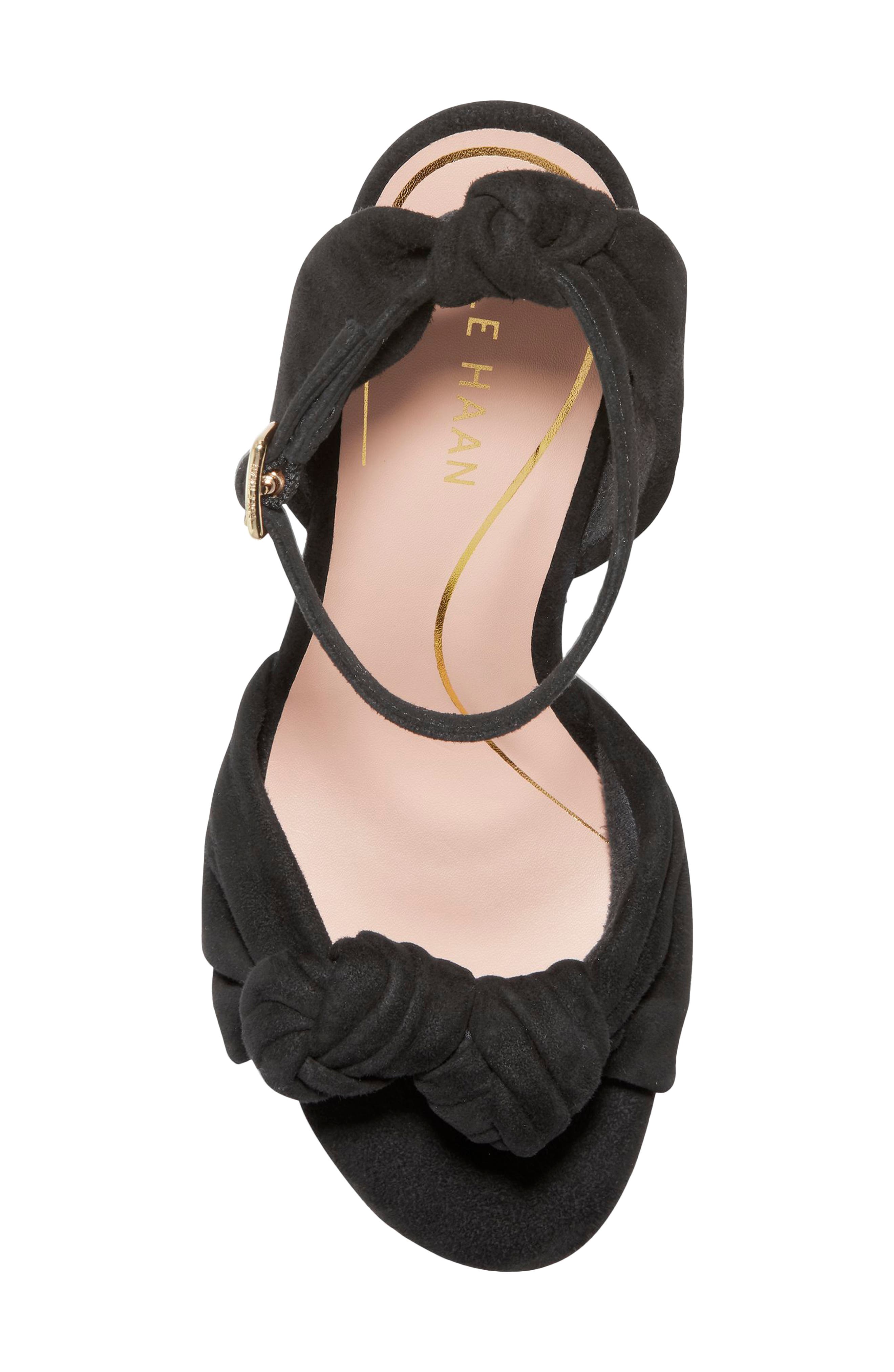 Cole Haan Kaycee Knotted Ankle Strap Sandal, Alternate, color, 