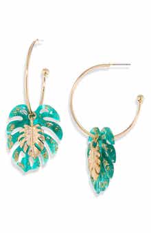 Cara Star Burst Drop Earrings