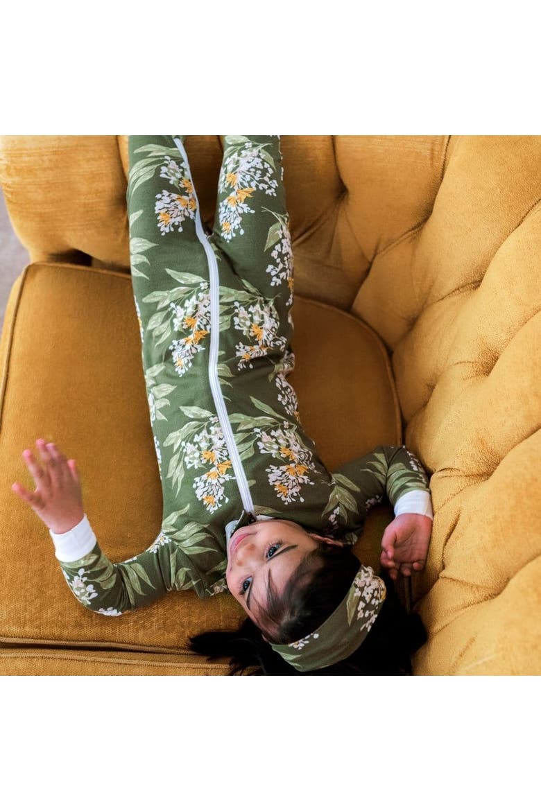Zipper Pajama, Alternate, color, Camping