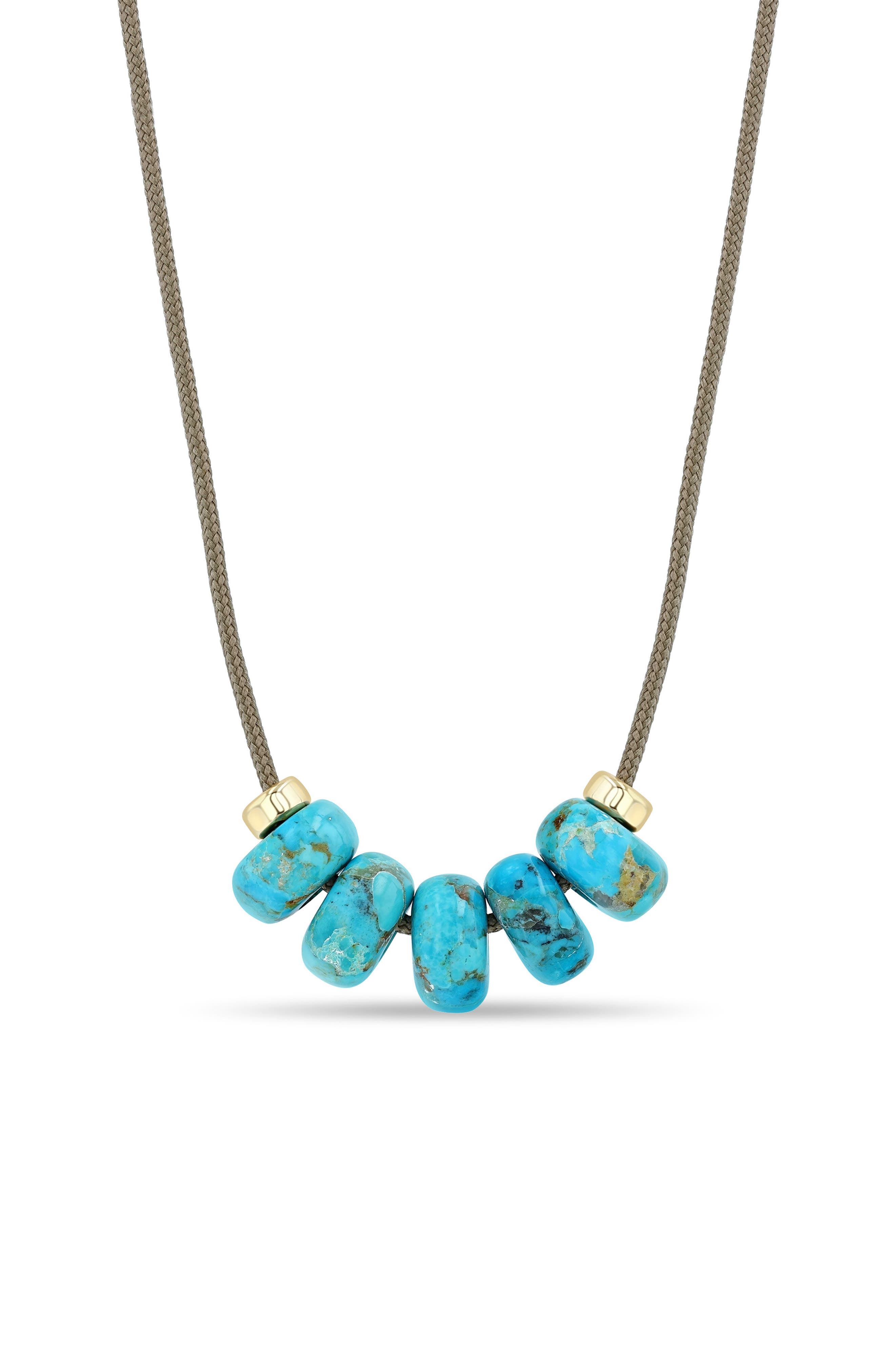 selected 14K YELLOW GOLD / TURQUOISE