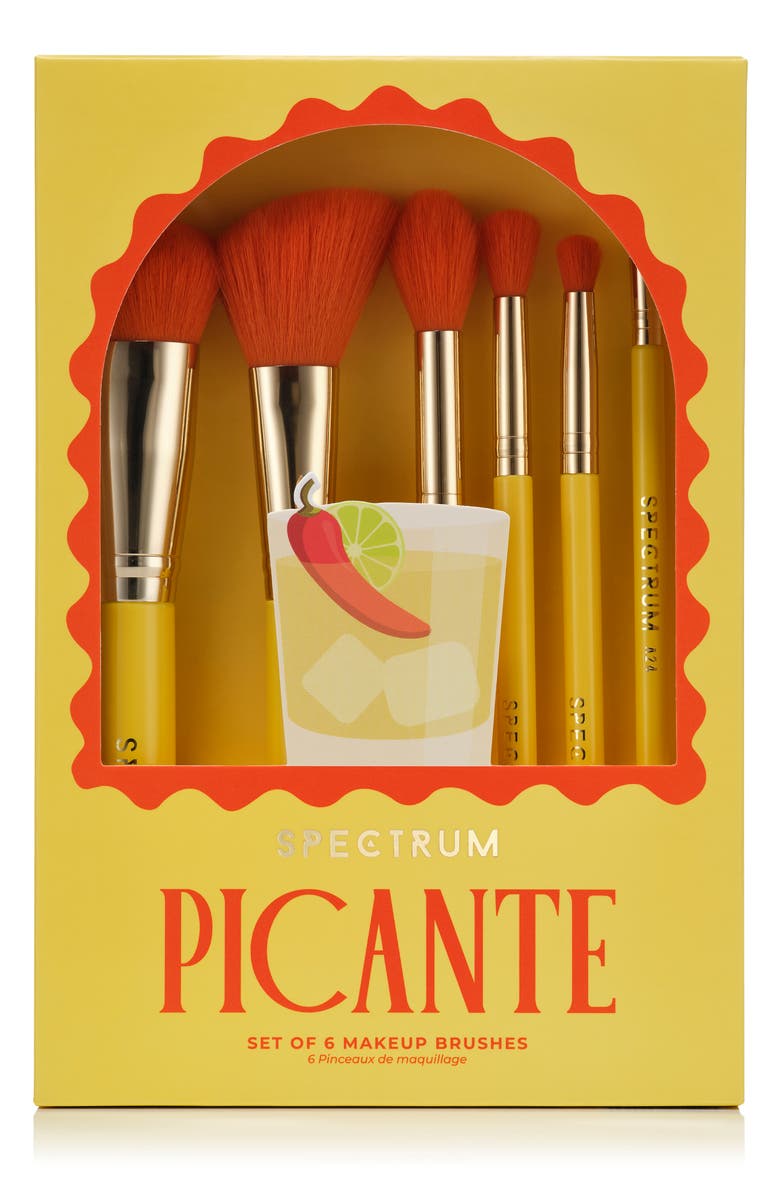Cocktails Collection Picante 6-Piece Makeup Brush Set