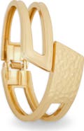 SAACHI Geometric Hinged Bypass Bracelet