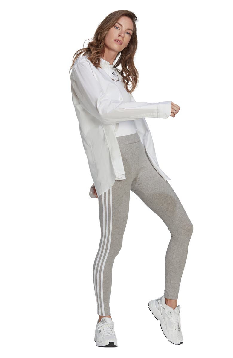 adidas Adicolor Lifestyle 3-Stripes Leggings, Alternate, color,
