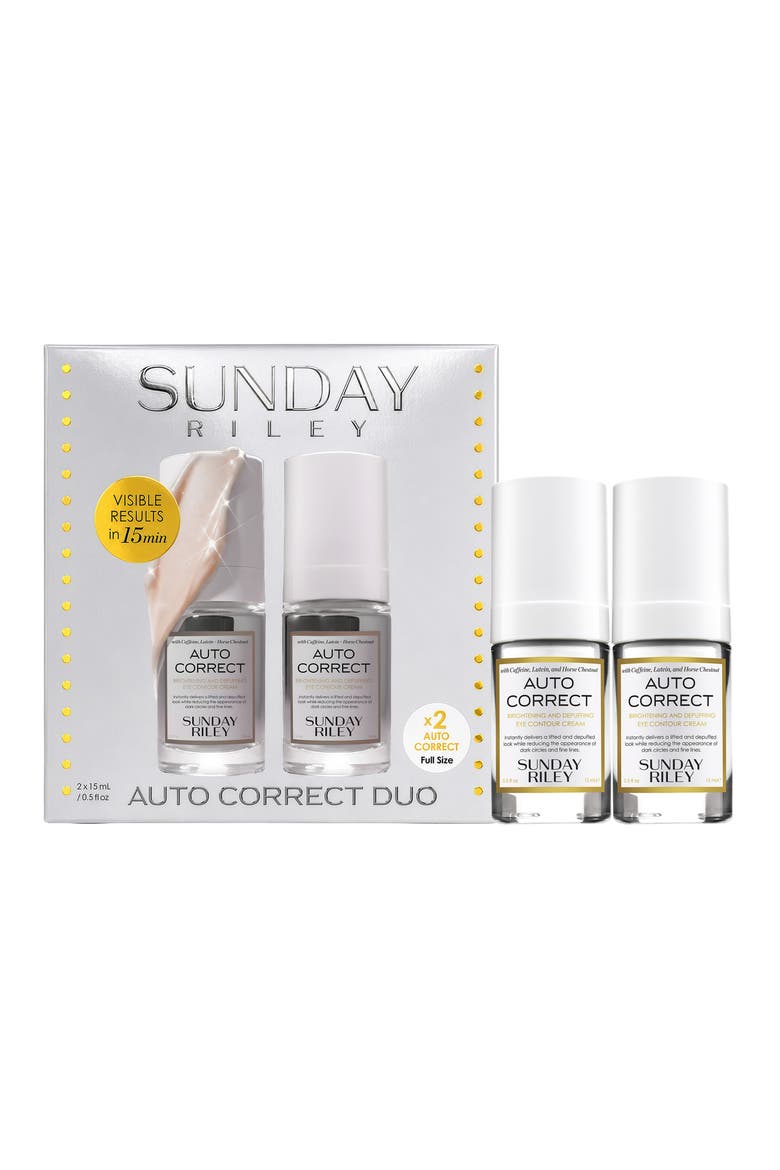 Auto Correct Eye Cream Duo $130 Value, Main, color, NO COLOR