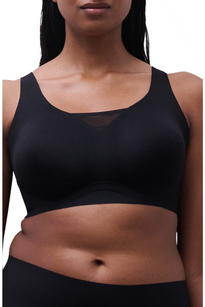 Defi Wireless High Support Bra, Main, color, BLACK