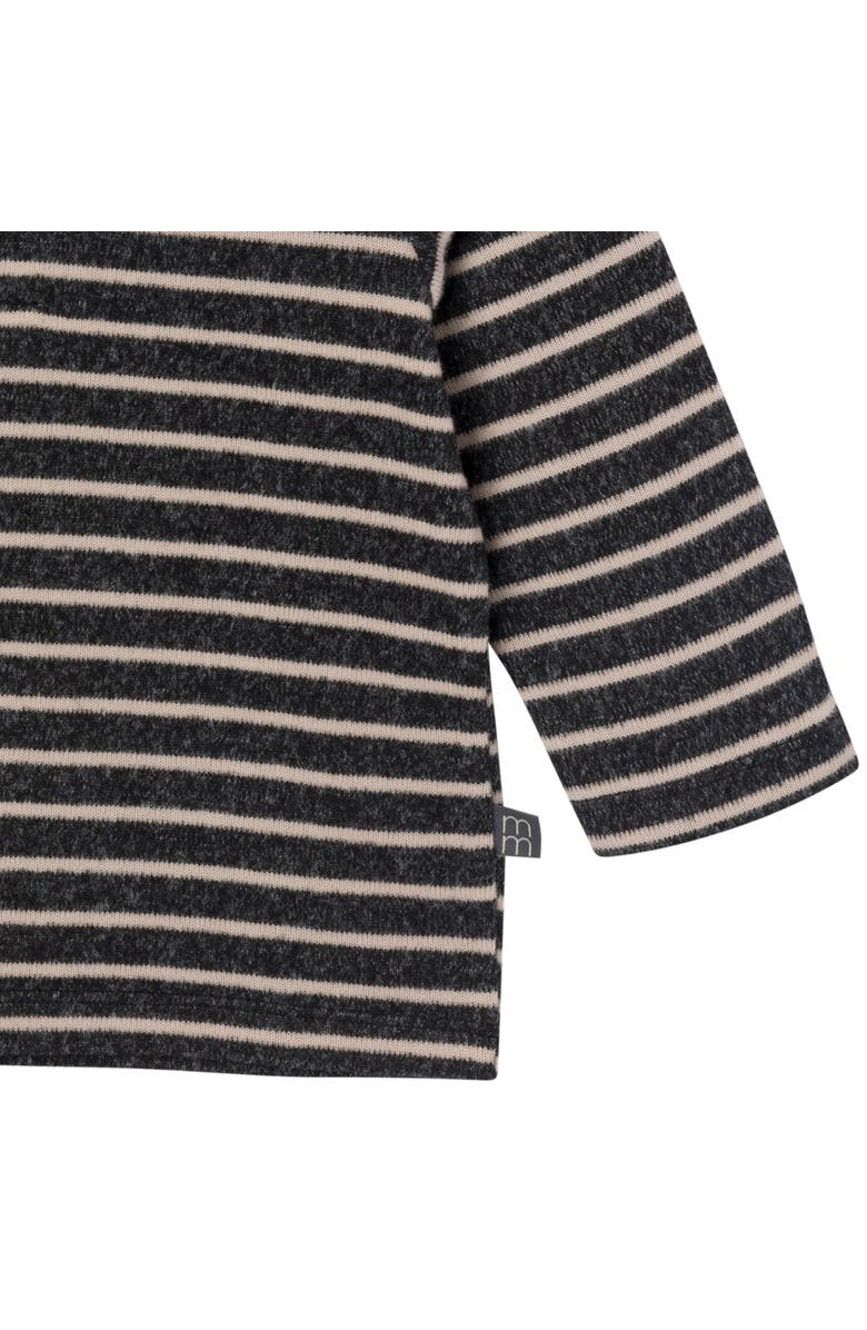 Modern Moments<sup>™</sup> by Gerber Hooded Brushed Hacci Top & Jogger Set, Alternate, color, Dark Grey Heather