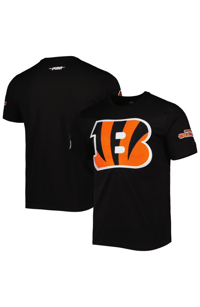 PRO STANDARD Men's Pro Standard Black Cincinnati Bengals Mash Up T-Shirt, Main, color, Black