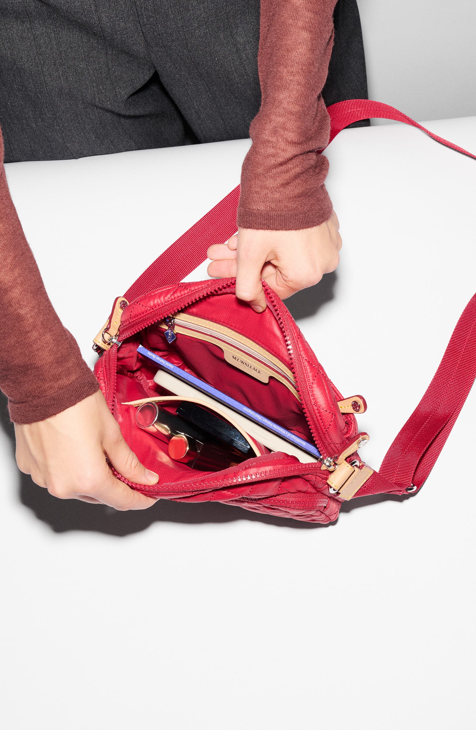 Small Metro Camera Bag, Alternate, color, APPLE