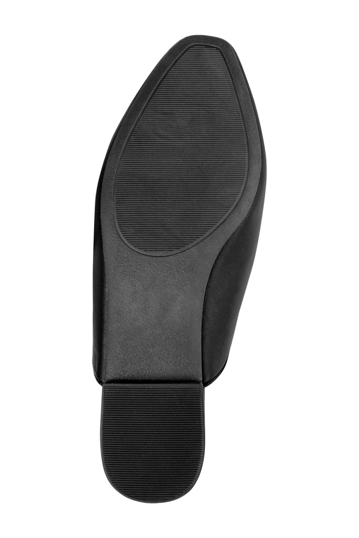 Journee Collection JOURNEE Akza Flat Mule, Alternate, color, Black