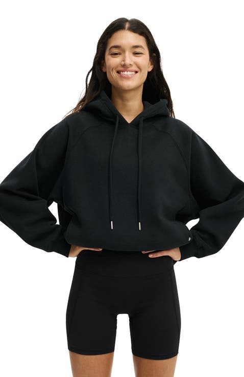 Women's Active Plush Premium Raglan Hoodie