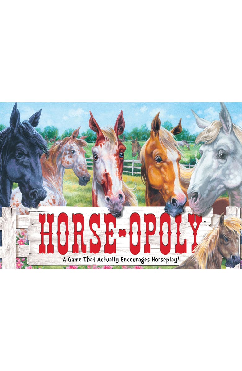 Late for the Sky Horseopoly Monopoly Board Game, Alternate, color, Multicolored