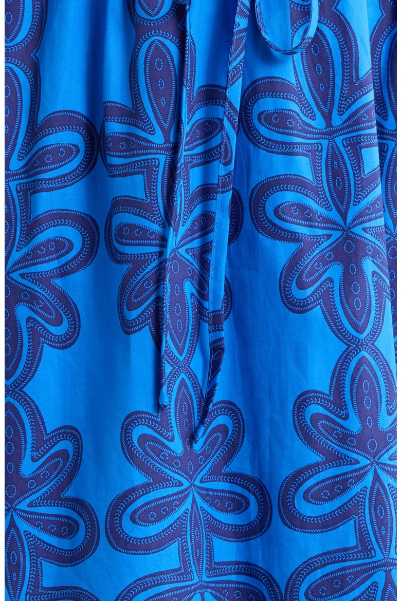 Romery Puff Sleeve Dress, Alternate, color, BLUE-NAVY-MUL