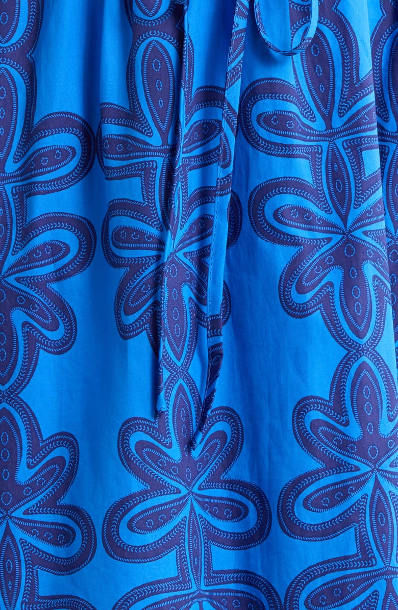 SUGARLIPS Romery Puff Sleeve Dress, Alternate, color, Blue-Navy-Mul