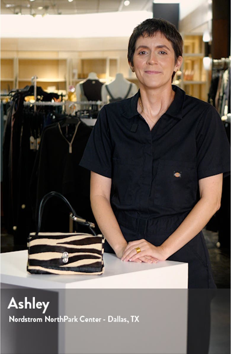 Marc Jacobs The Mini Lil' Link Zebra Genuine Calf Hair Bag | Nordstrom