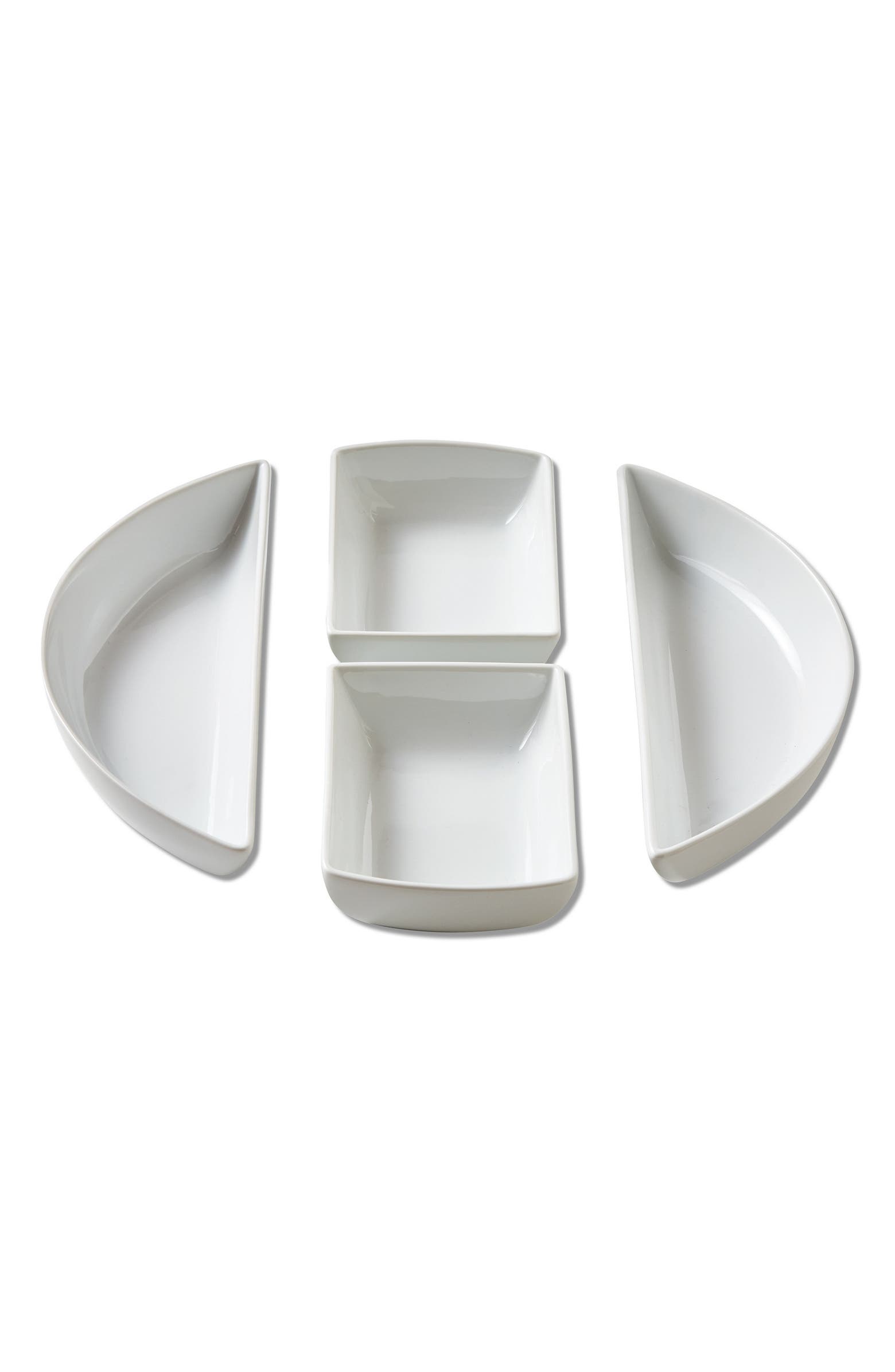 tag Whiteware Modular 4 Piece Porcelain Dinnerware Set | Nordstrom