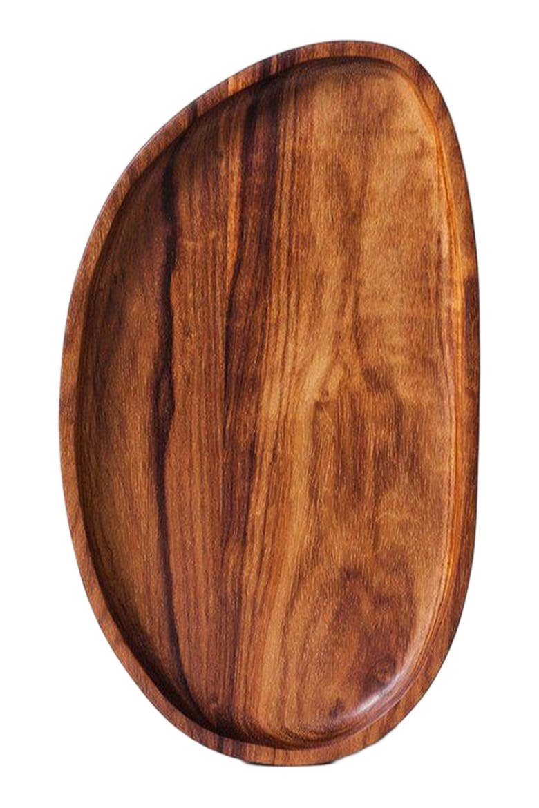 Wooden Leaf Tray, Alternate, color, Granadillo
