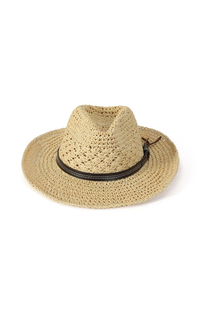 Lakota Women's Western Straw Hat, Alternate, color, Papyrus