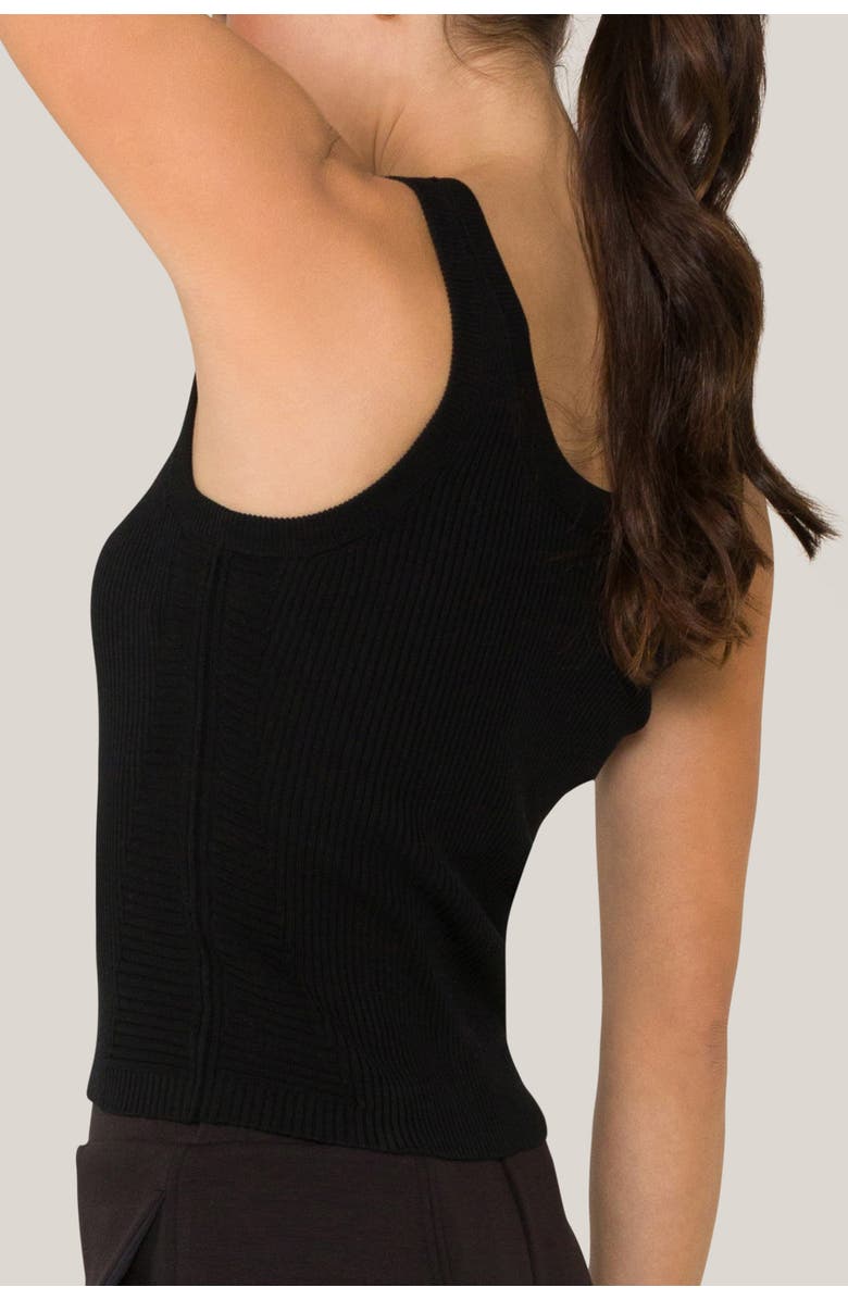 ALALA Vida Knit Tank, Alternate, color, Black