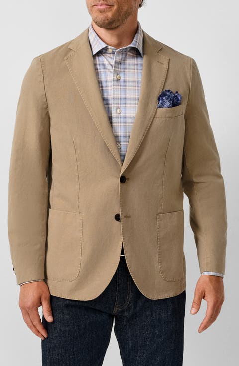 Jackson Cotton & Cashmere Blend Soft Coat