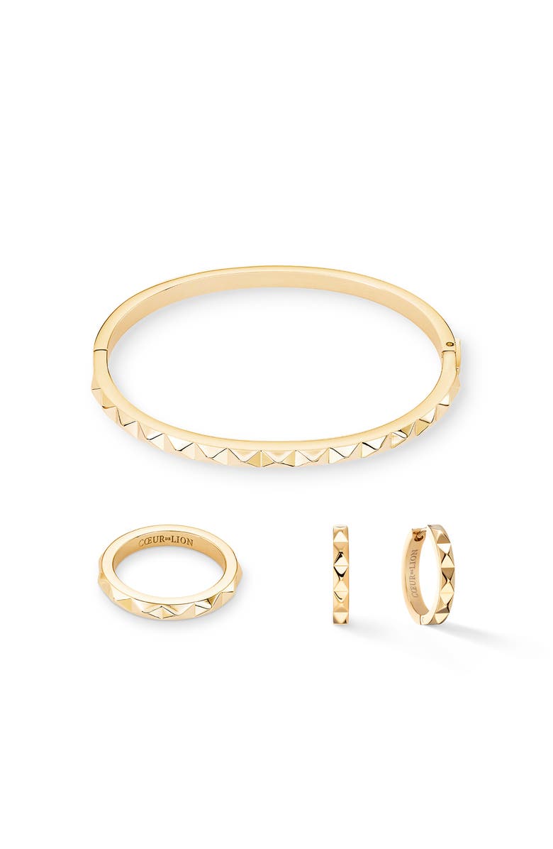 COEUR DE LION Spikes Bracelet, Alternate, color, Gold