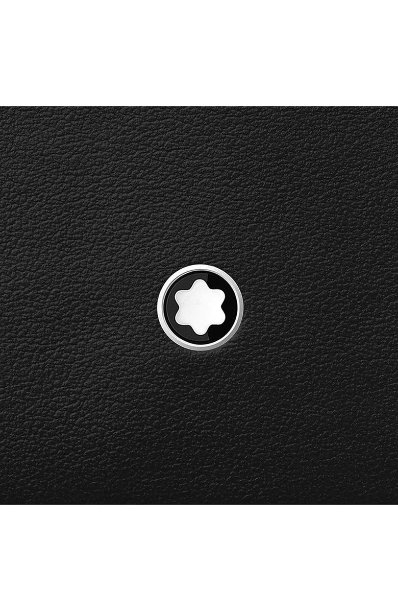 Montblanc Meisterstück Leather Zip Card Case, Alternate, color, 