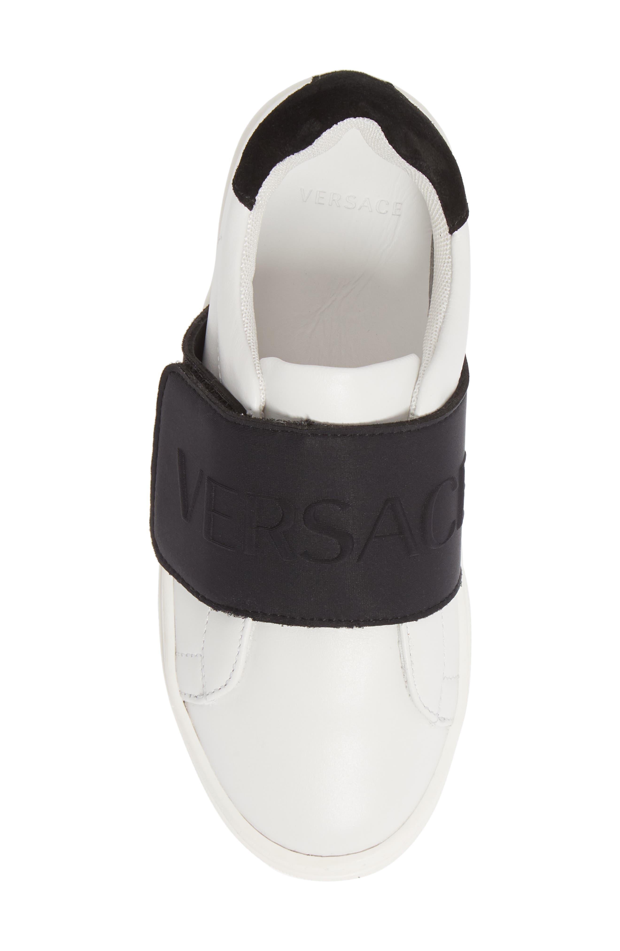 Versace First Line Low-Top Sneaker, Alternate, color, 