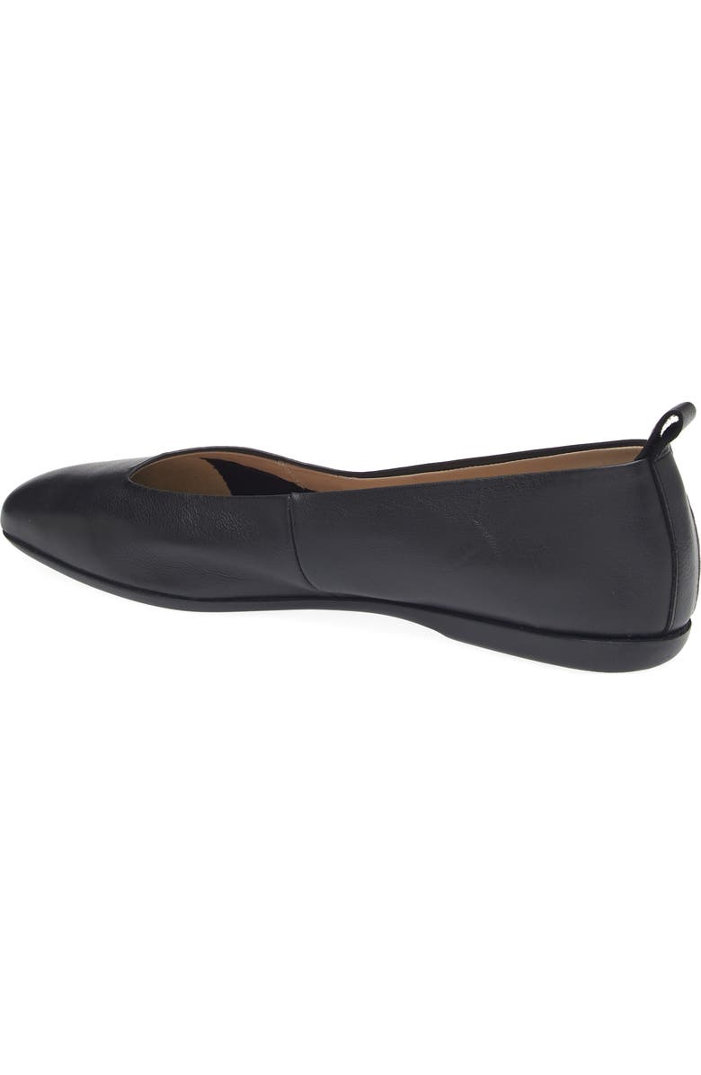 Wonders Square Toe Ballet Flat, Alternate, color, Sauvage Black