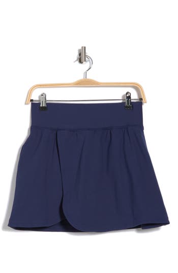 90 Degree By Reflex Wonderlink Tulip Hem Skort In Blue