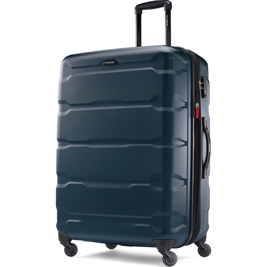 Samsonite Omni Pc Checked-large 28-inch Hardside Expandable Luggage With Spinner Wheels